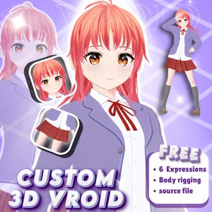 Custom 3D VTuber Avatar | Live2D to VRoid Conversion, Rigged Expressions (Unity/VRChat) Custom 3D VTuber Avatar | Live2D to VRoid Conversion, Rigged Expressions (Unity/VRChat) Custom 3D VTuber Avatar | Live2D to VRoid Conversion, Rigged Expressions (Unity/VRChat) Custom 3D VTuber Avatar | Live2D to VRoid Conversion, Rigged Expressions (Unity/VRChat) Custom 3D VTuber Avatar | Live2D to VRoid Conversion, Rigged Expressions (Unity/VRChat)
