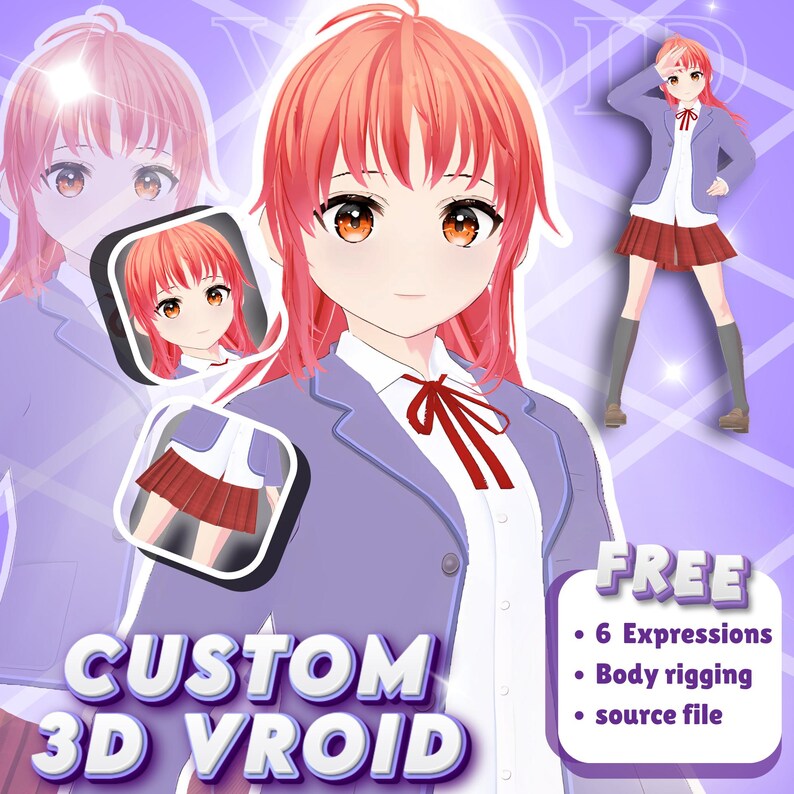 Custom 3D VTuber Avatar | Live2D to VRoid Conversion, Rigged Expressions (Unity/VRChat) Custom 3D VTuber Avatar | Live2D to VRoid Conversion, Rigged Expressions (Unity/VRChat) Custom 3D VTuber Avatar | Live2D to VRoid Conversion, Rigged Expressions (Unity/VRChat) Custom 3D VTuber Avatar | Live2D to VRoid Conversion, Rigged Expressions (Unity/VRChat) Custom 3D VTuber Avatar | Live2D to VRoid Conversion, Rigged Expressions (Unity/VRChat)
