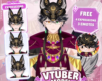 Custom Anime Vtuber Model | Ready To Use Vtuber