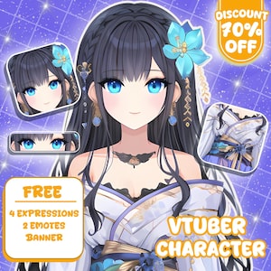AANGEPASTE VTUBER-model voor commercieel gebruik! | Live 2D-videoclip | Vtuber-activa | Pngknol | Anime-kunst | Vtuber-tuigage | Vtuber-model