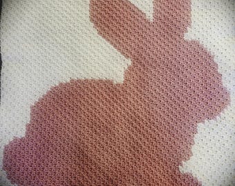 Bunny Blanket C2C Crochet Pattern