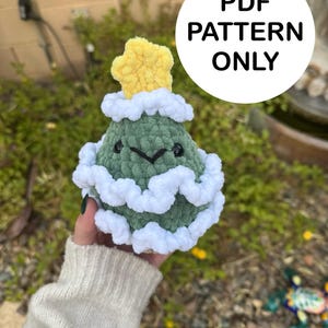 Crochet Christmas Tree pattern PDF download Stuffed Animal Amigurumi