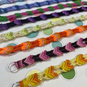 Ladder Bracelets For Kids, Gift For Kids, Baby Bracelet, Hypoallergenic, Hand Woven Jewelry, Friends Forever, Cotton Bracelet