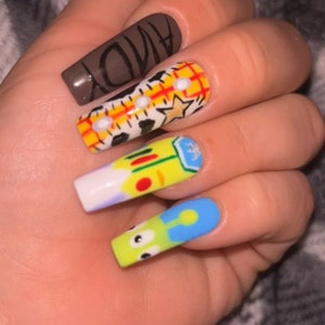 Toy Story press-on nails