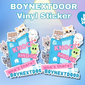 BOYNEXTDOOR Group Sticker | Cute KPOP BOYNEXTDOOR Waterproof Decal for OneDoor!