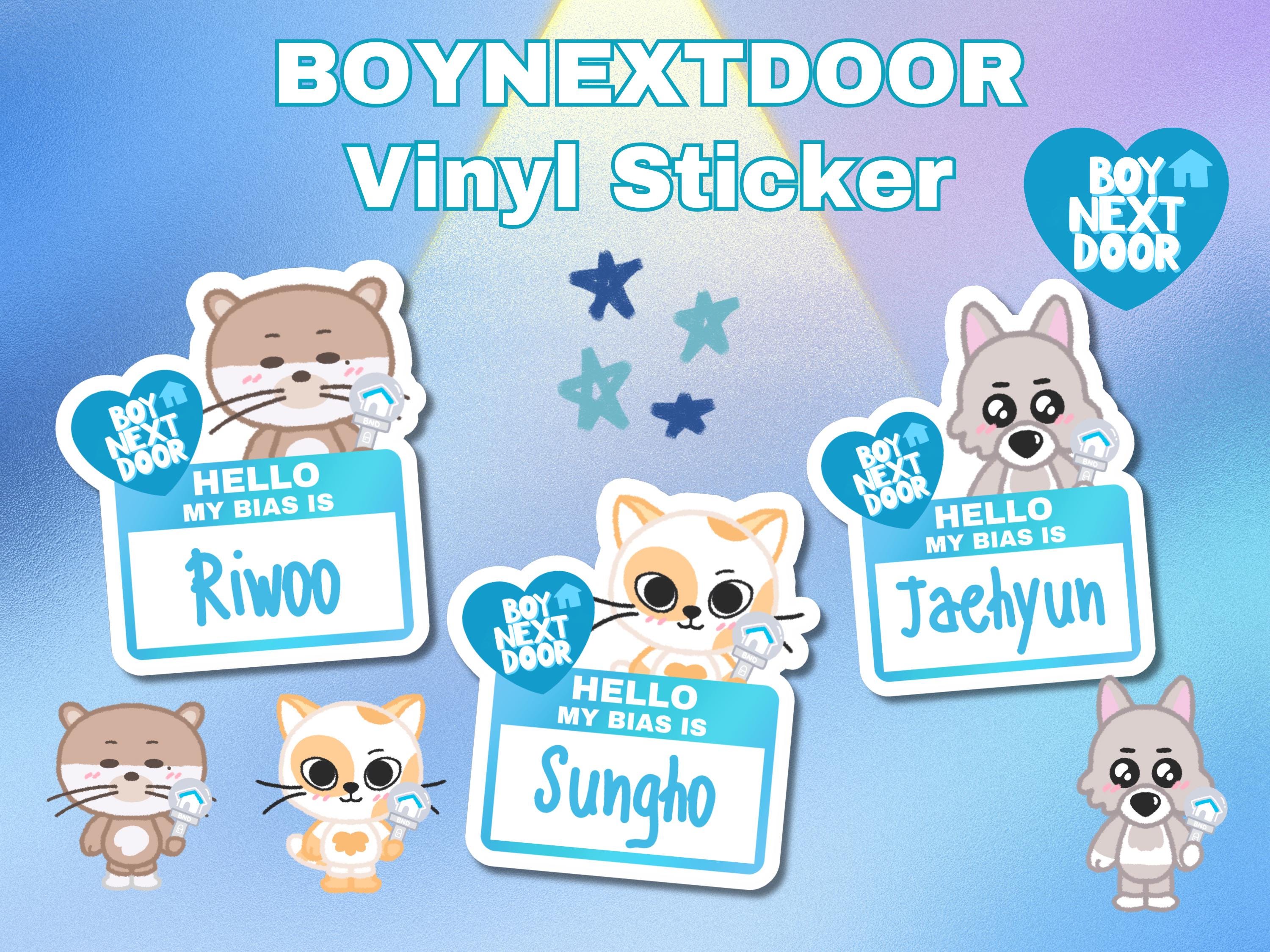 BOYNEXTDOOR Vinyl Sticker: KPOP ONEDOOR Bias Decal - Etsy