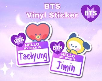 BTS Cover Stickers | Set of 7 + 3 Bonus | Stickers | BTS Stickers