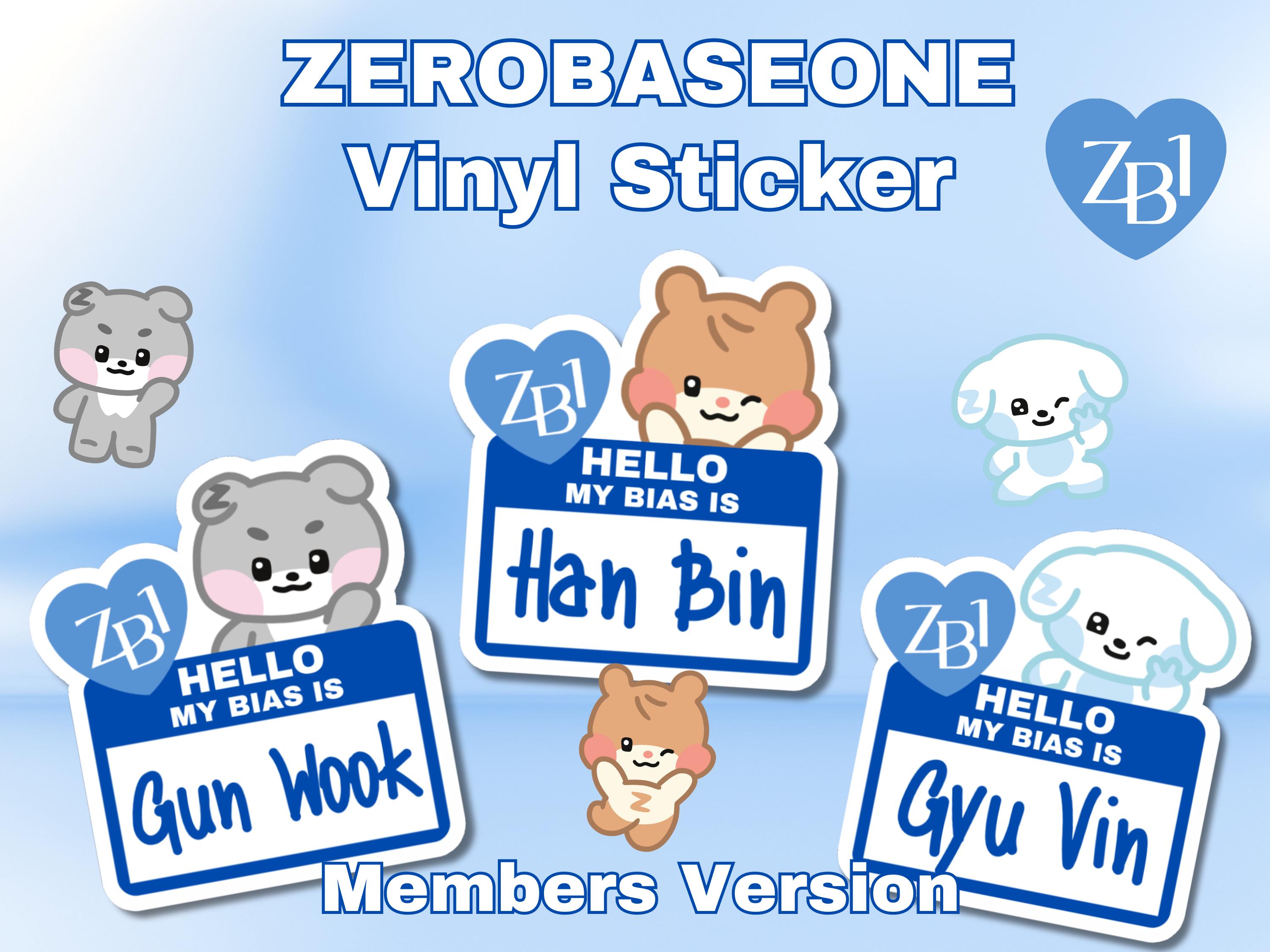 zb1 ステッカー ZB1 ZEROBASEONE Sticker Pack – Kpop Exchange