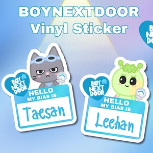 BOYNEXTDOOR Sticker | KPOP BoyNextDoor Vinyl Decal, Cute Sticker for ONEDOOR!