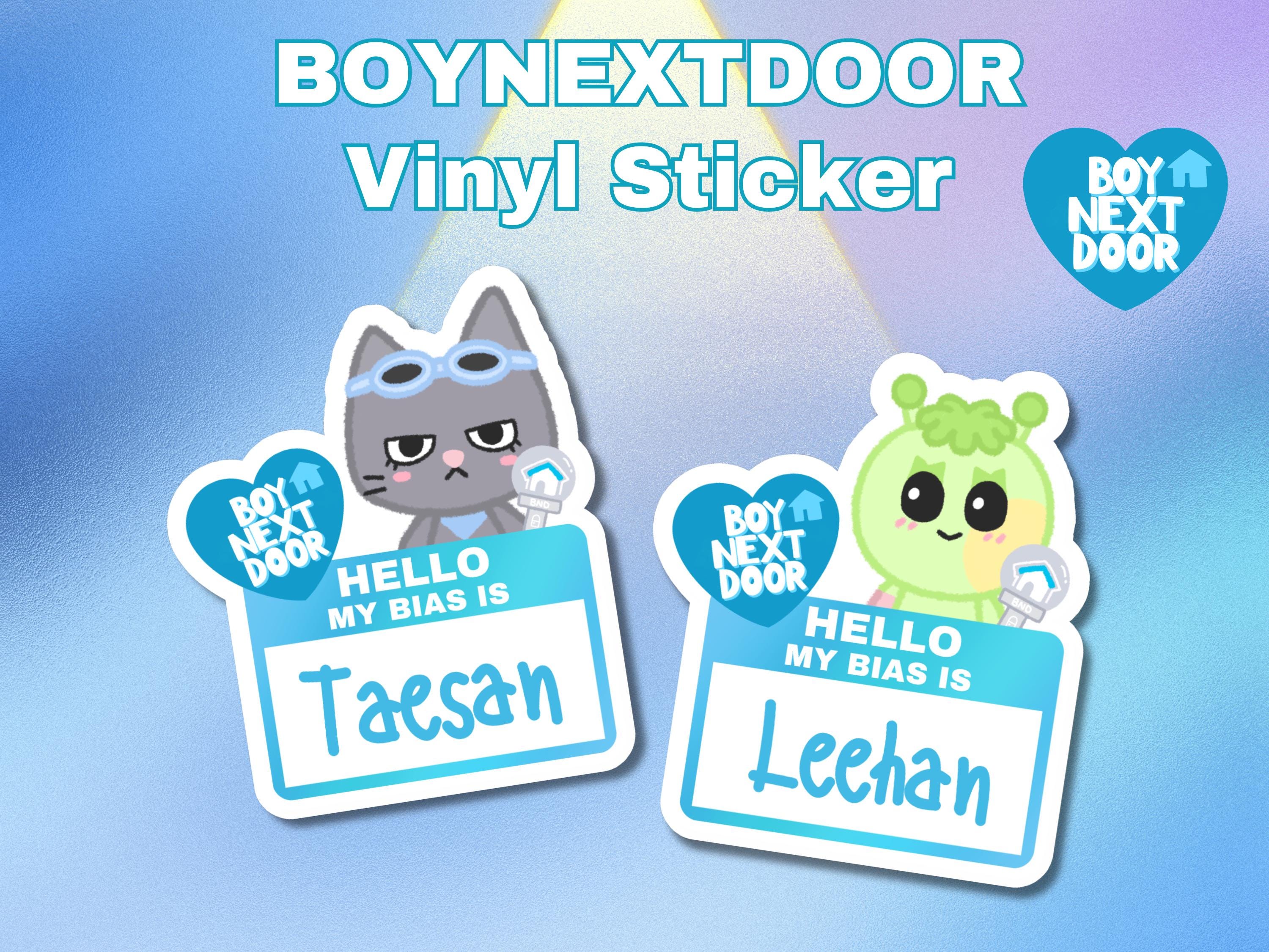 BOYNEXTDOOR Sticker | KPOP Boynextdoor Vinyl Decal, Cute