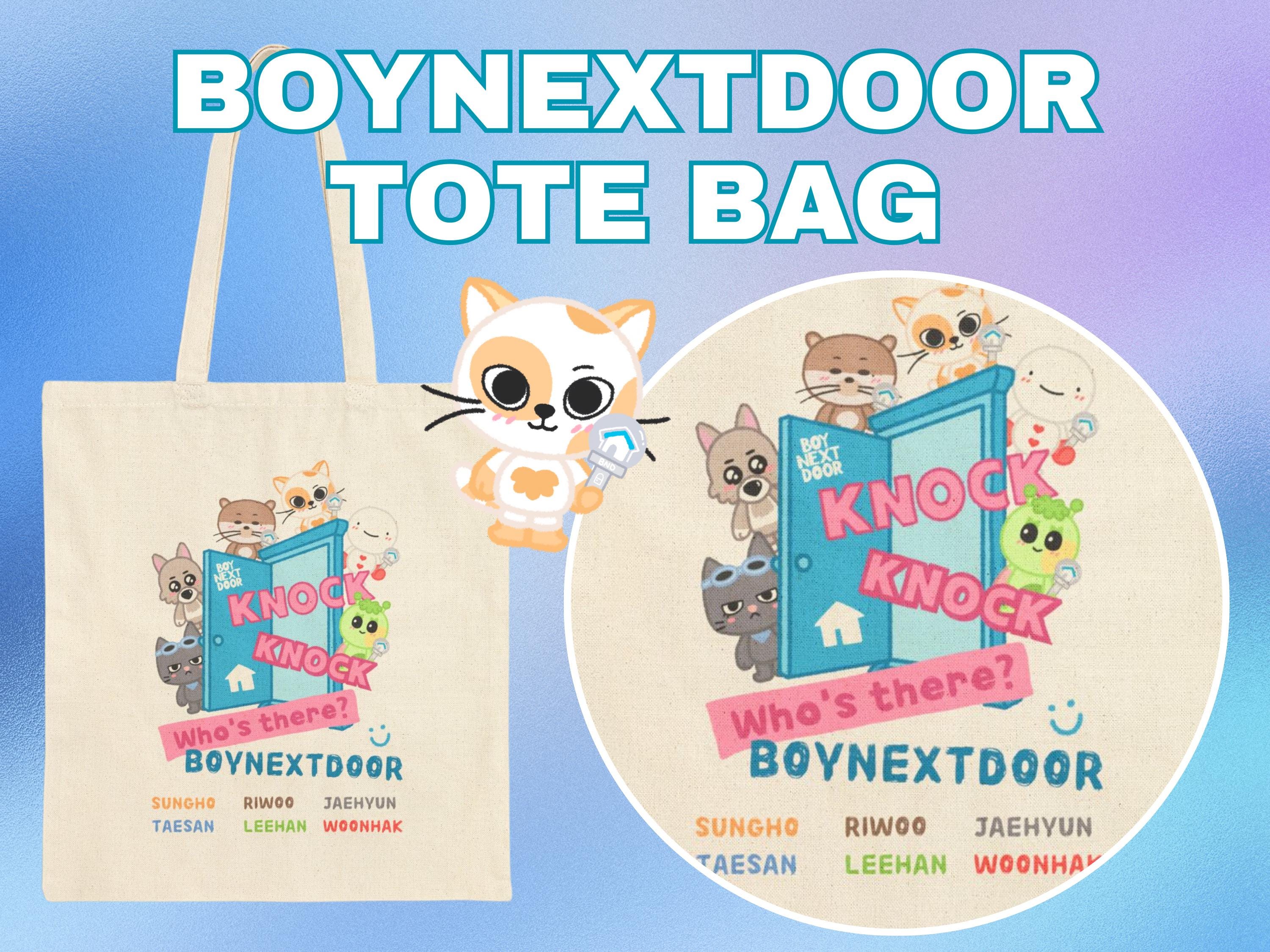 BOYNEXTDOOR KPOP Tote Bag | Super Cute Kpop Bag for ONEDOOR