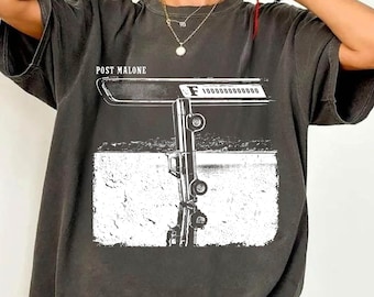 Comfort Colors Vintage Post Malone Shirt, Malone Rap Music Shirt, F1 Trillion Tour Shirt, Posty Rapper Shirt, Malone Music The Album CC1717