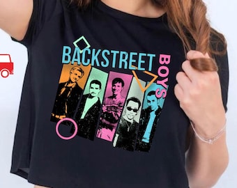 Back Street Boys, Crop Tee, Bring Memory Back, Backstreet Boys Band, BSB Rock Shirt, Bella Canvas 8882 Crop Tshirt