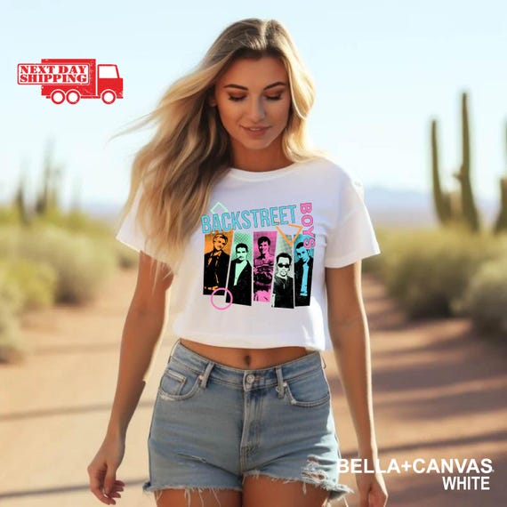 Back Street Boys, Crop Tee, Bring Memory Back, Backstreet Boys Band, BSB Rock Shirt, Bella Canvas 8882 Crop Tshirt