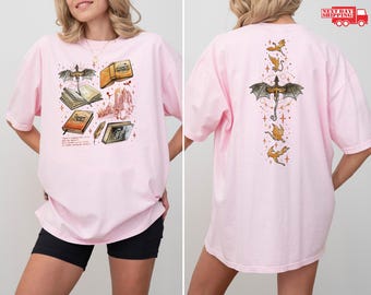Comfort Colors Fourth Wing Series TShirt, Basgiath War College Shirt, Dragon Rider Tee
