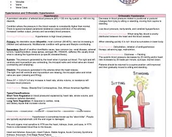 Omvårdnad Patofysiologi Hjärtanteckningar