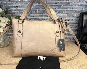 NWT Frye Melissa Medium Lt Bronze purse