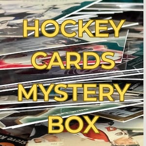 NHL Hockey Cards Mystery Bundle Vintage + Newer Stocking Stuffer Sports Fan Gift