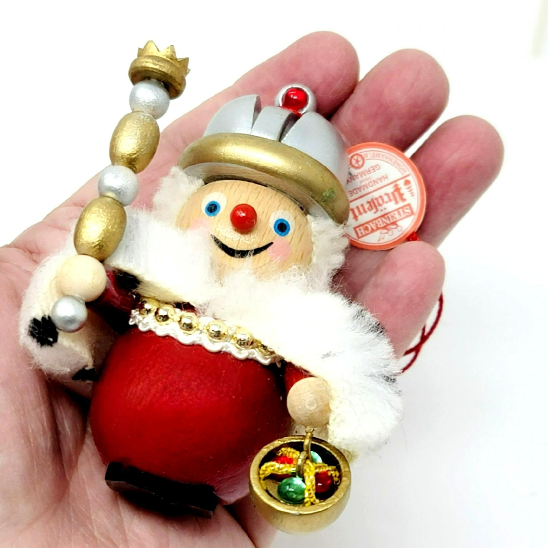 ラウンド型オーナメント♡*゜17 Vintage Steinbach Czar of Russia German Handmade Christmas