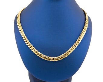 08 mm gold over silver chain