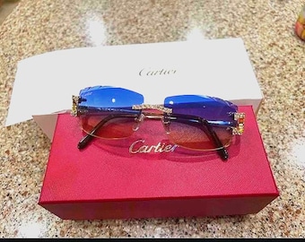 Cartier Blue/Yellow Signature Sunglasses