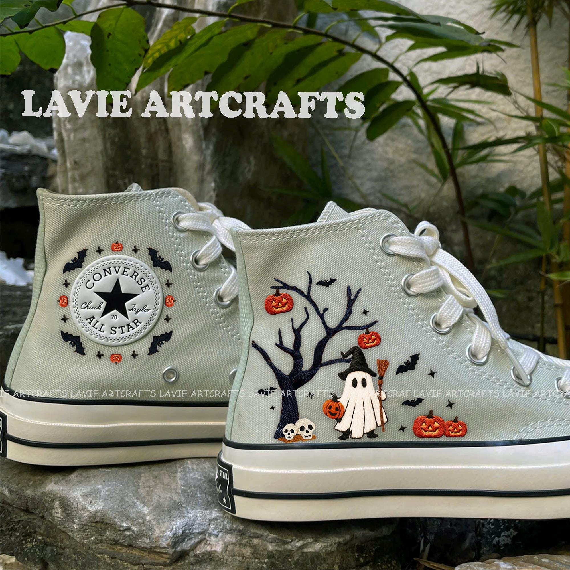 Ghost Converse - Etsy