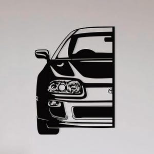Painting Supra MK4, Wooden Painting Supra, Supra Wooden wall decor, Supra Wooden wall art, Supra Wall decor, Supra Wall art, Gift for Man
