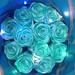 Forever Rose Bouquet W/ Fairy Lights - Etsy