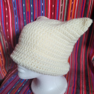 Crochet Cat ear hat