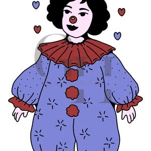 Clown Print