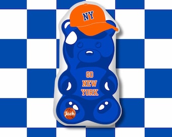 Oversized Knicks-Inspired Bear – The Ultimate Fan Keepsake