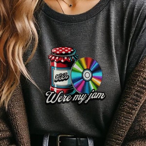 Retro T-Shirt: CDs Were my Jam Unisex Shirt