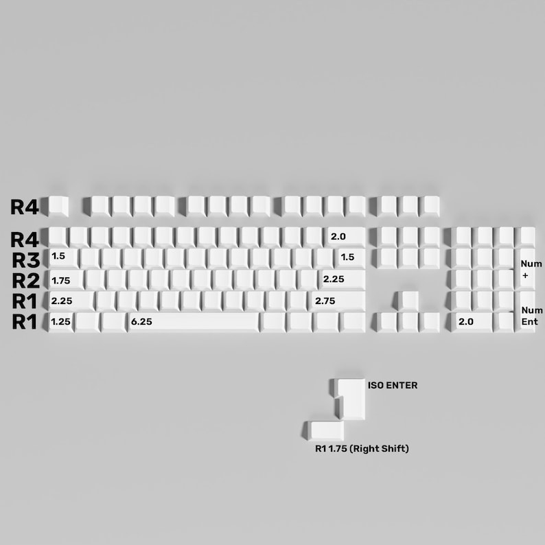 Layout 75 R1 R2 Custom Photo Keycap – Valentines Day Gift, Personalized Keyboard Keycap ...