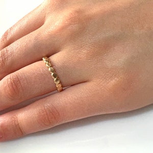 Gold Beaded Ring image 8