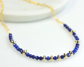 Cleopatra Lapis Necklace