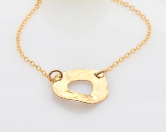 Free Form Oval Necklace