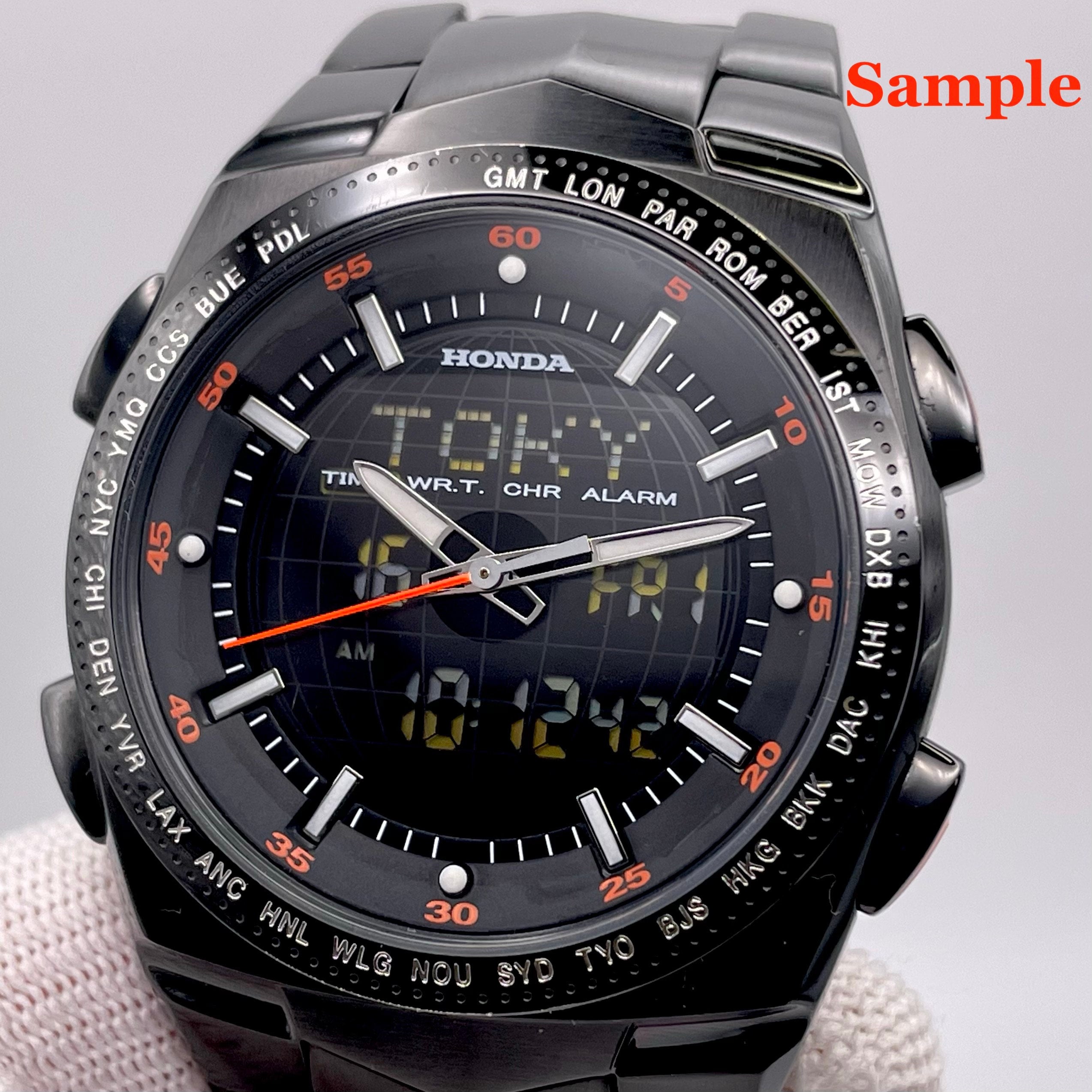 Watch Honda Type R Uhr Casio Honda Honda Civic Uhr Einstellen