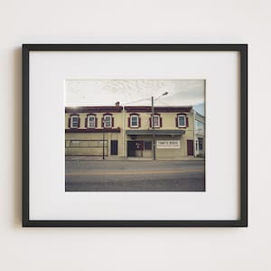Historic Building in Petersburg, VA Framed Print of Tony&#39;s Disco and Steakhouse in Petersburg Virginia near The Avenue Southern Wall Art