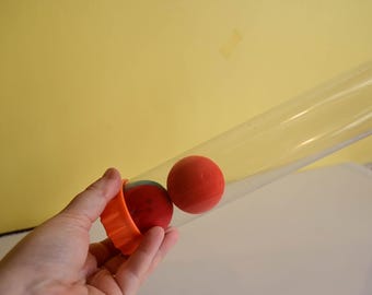 Air Toobz cap for ball storage, set of two caps for tubes