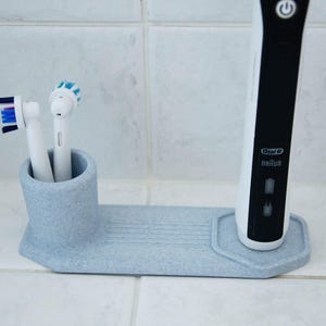 Family toothbrush holders, bathroom organiser, toothbrush stand, Multi head storage