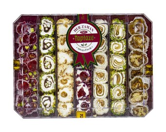 Handmade Turkish Delight Assortment: Gourmet Mixed Flavors, Traditional Sweet (600gr)