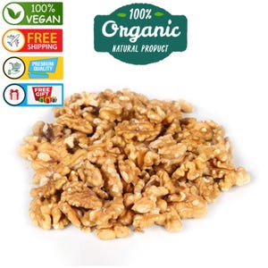 Walnuts, Natural Dried Walnuts, Ready to Eat, Shellless Walnuts, Best Quality Walnuts - FREE SHIPPING