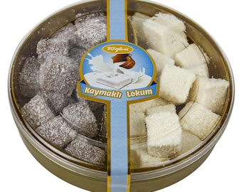 Handmade Chocolate Creamy Turkish Delight,Premium Turkish Delights ,Delicious gift box,Celebration gift,Traditional sweet FREE SHIPPING