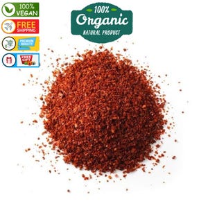 Homemade Organic Extra Hot Chili Flakes: Crushed Red Pepper
