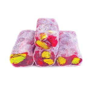 Handmade Pomegranate Pistachio Wick Turkish Delight,Premium Turkish Delights,Delicious gift box,Celebration gift,Traditional sweet FREE SPNG