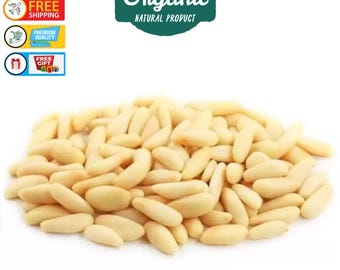 Natural Pine Nut Kernels: Organic Cedar Nuts, Pinus Gerardiana (100 gr)