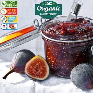 Organic Fig Marmalade: Traditional Mediterranean Gourmet Flavor