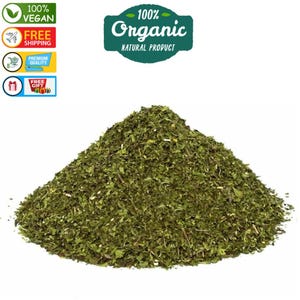 Organic Peppermint, Organic Peppermint Leaf Cut & Sifted,Peppermint Tea,Mint Tea,Herbal Tea,Dried Herbs,Natural Herbs,Dried Mentha piperita