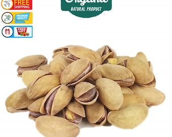 Pistaches turques grillées : en-cas végétalien non salé (200 gr)