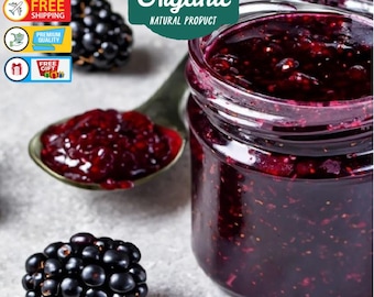 Bio Black Mulberry Jam: Traditionelles mediterranes Gourmet-Geschmack